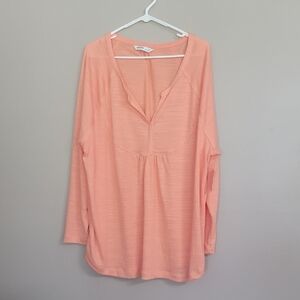 Sonoma Orange Long Sleeve Shirt Size 2X  NWT